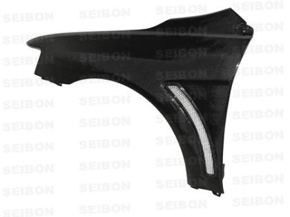 Seibon 08-15 Mitsubishi Evo X 10mm Wider Carbon Fiber Fenders