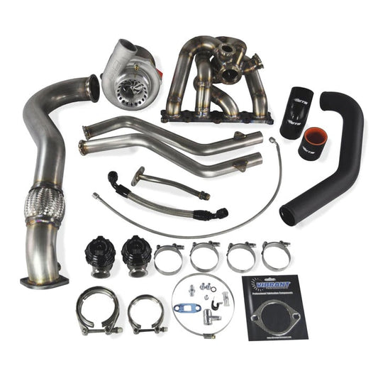 ETS 08-16 Mitsubishi Evo X Turbo Kit No Turbo (PTE Flange) / No Intake