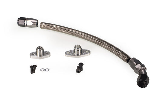 MAPerformance Stainless Steel Oil Return Line Kit | 1G DSM Fitments (DSM-ORL-SS)