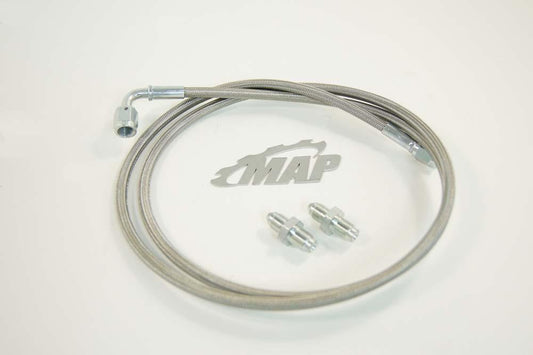 MAPerformance Braided Stainless Steel Clutch Line 92-00 Civic Integra - Modern Automotive Performance
