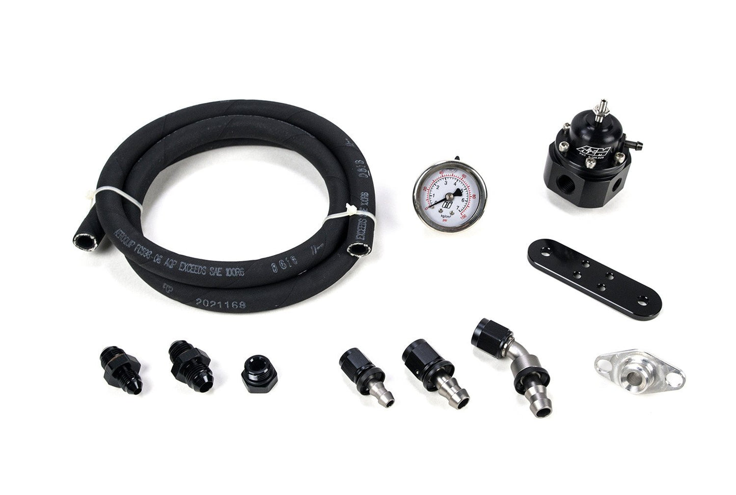 MAP AFPR Install Kit with AEM Regulator | 2003-2007 Mitsubishi Evo 8/9 (EVO-AFPR-AEM)