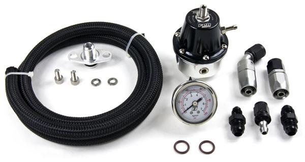 MAP Evo 8/9 AFPR Install Kit with Black Turbosmart Regulator (EVO-AFPR-TS-LW-BLK)