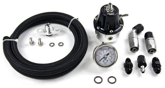 MAP Evo 8/9 AFPR Install Kit with Blue Turbosmart Regulator (EVO-AFPR-TS-SS-BL)