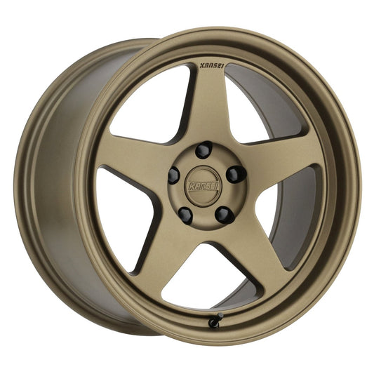 Kansei KNP 5x114.3 18x9.5 +22 Textured Bronze