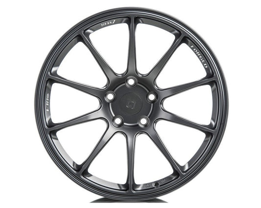 Titan 7 T-R10 18x9 +38 5x108 Satin Titanium - Set of 4